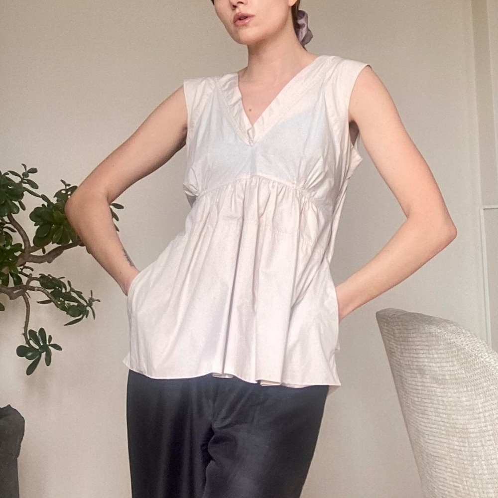Marni cream blouse